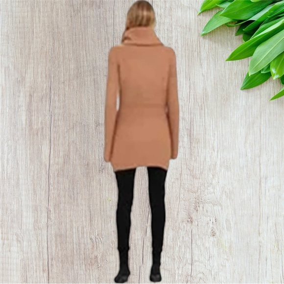 BB Dakota Couldn’t Be Sweater camel sweater dress - Picture 11 of 12